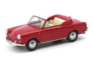 VW 1500 Type 3 Convertible, Red (ミニカー)