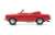 VW 1500 Type 3 Convertible, Red (ミニカー) 商品画像3