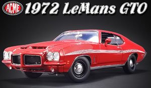 1972 Pontiac LeMans GTO Cardinal Red (ミニカー)