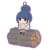 Yurucamp [Chara Ride] Rin on Firewood Rubber Strap (Anime Toy) Item picture1