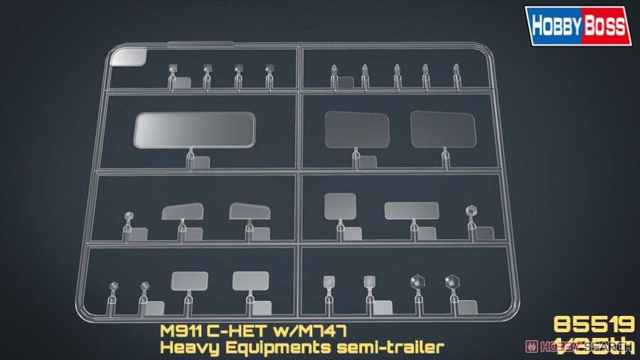 アメリカ M911戦車運搬車 w.M747重装備セミトレーラー (プラモデル) その他の画像14