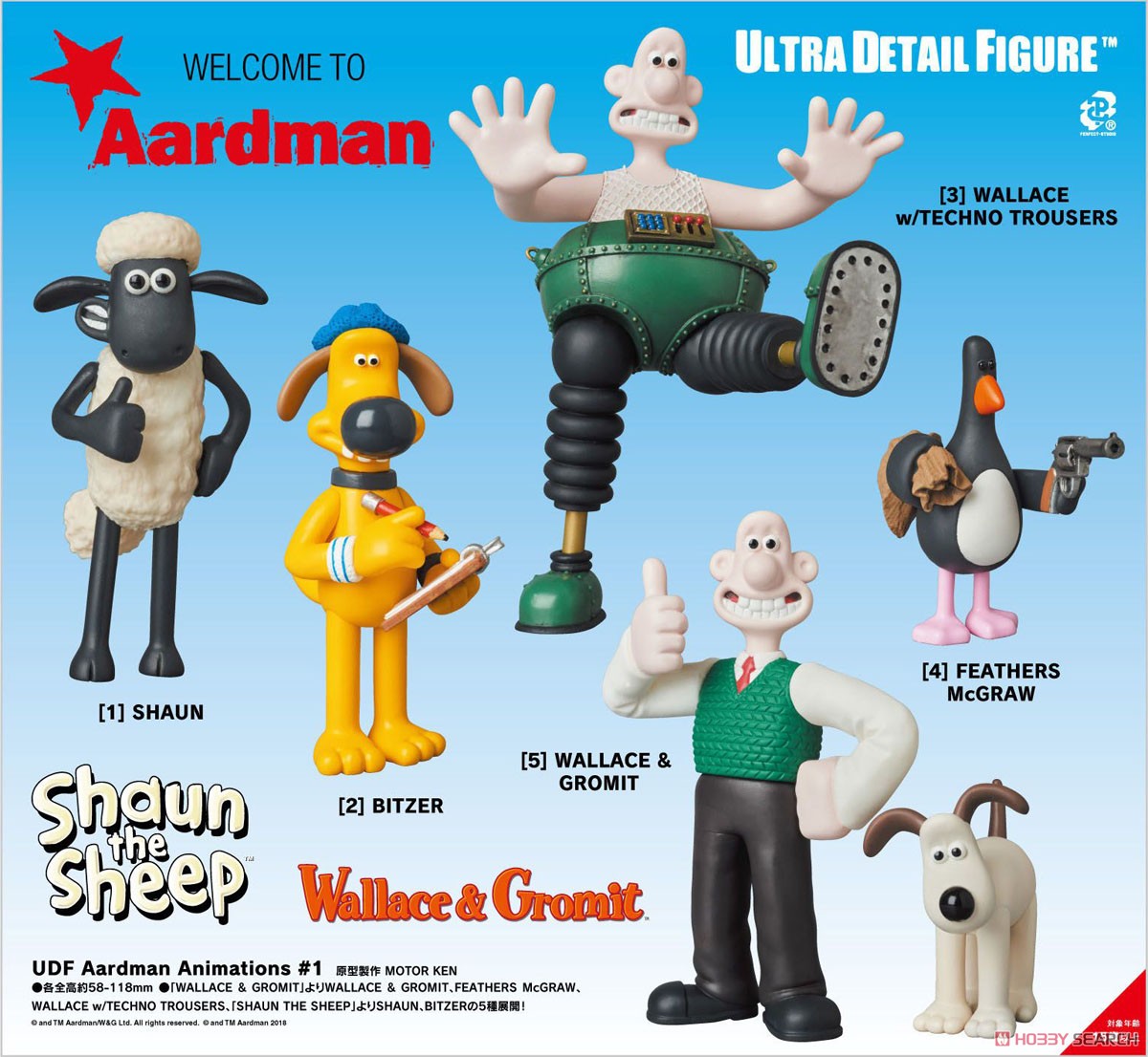 UDF No.422 [Aardman Animations #1] Wallace and Gromit (Completed) Other picture1