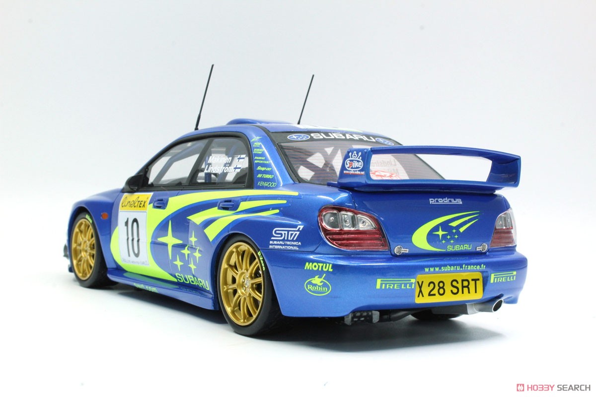 スバル インプレッサ S7 555 WRC No.10 2002 モンテカルロ ナイトバージョン (ミニカー) 商品画像2