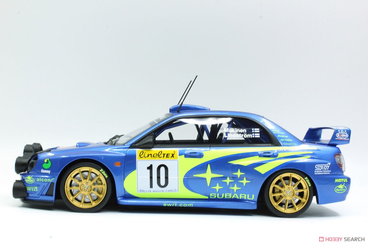 スバル インプレッサ S7 555 WRC No.10 2002 モンテカルロ ナイトバージョン (ミニカー) 商品画像3