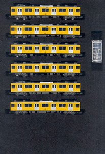 西武 9000系 (9102編成・ヘッドマーク無し) 増結用中間車6輛セット (動力無し) (増結・6両セット) (塗装済み完成品) (鉄道模型)