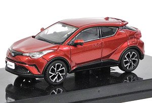 Toyota C-HR (2017) センシュアルレッドマイカ (ミニカー)