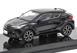 Toyota C-HR (2017) ブラックマイカ (ミニカー)