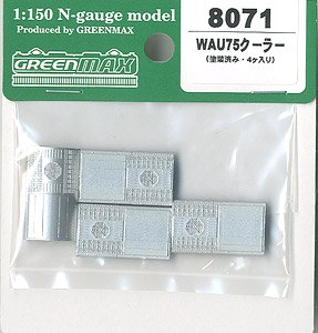 [ 8071 ] Air Conditioner Type WAU75 (Painted) (4 Pieces) (Model Train)