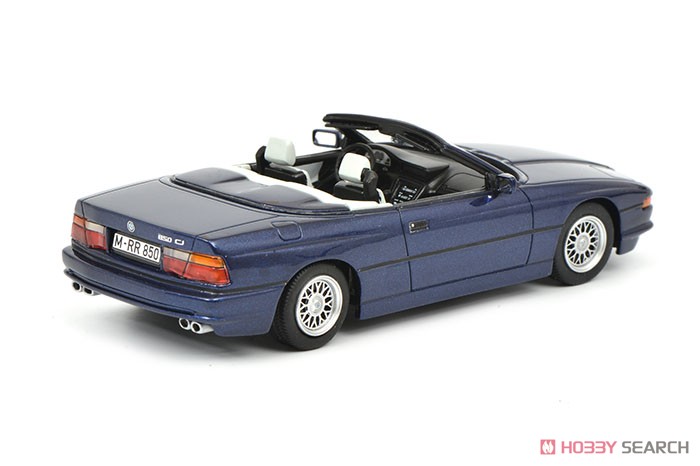 BMW 850 Ci コンバーチブル ブルー (ミニカー) 商品画像2