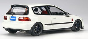 Honda Civic SiR II (EG6) Spoon Hong Kong Exclusive Model (White) (Diecast Car)