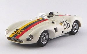 フェラーリ 625 LM ヴェネズエラGP 1956 #36 Piero Drogo シャーシNo.0637 R.R.8th (レジン) (ミニカー)