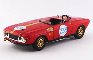 ランチア フルビア F&M スペシャル HF タルガ フローリオ 1969 #238 Munari/Aaltonen R.R.9th (レジン) (ミニカー)