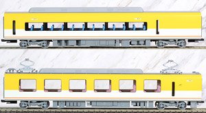 1/80(HO) Kintetsu Series 23000 Ise-Shima Liner (Yellow) Additional Two Middle Car B Set (Add-On 2-Car Set) (Pre-Colored Completed) (Model Train)