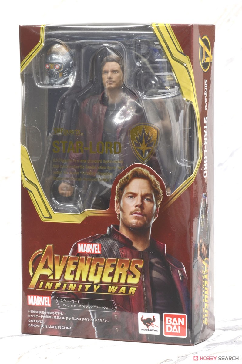 S.H.フィギュアーツ スター・ロード (アベンジャーズ/インフィニティ・ウォー) (完成品) パッケージ1