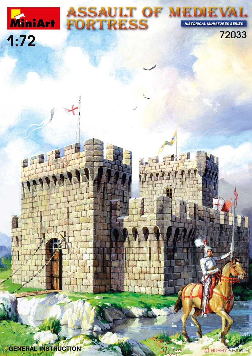 中世の要塞 (攻撃シーン) フィギュアセット (プラモデル) その他の画像11