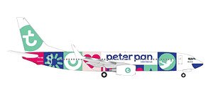 737-800 トランサビア航空 `Peter Pan` PH-HSI (完成品飛行機)