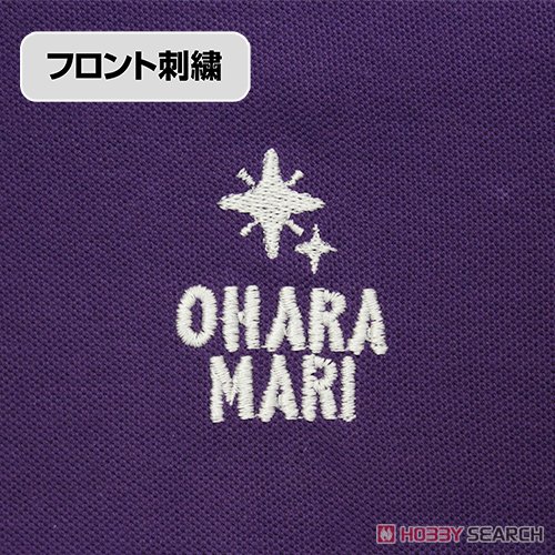 Love Live! Sunshine!! Mari Ohara Embroidery Polo-shirt Purple L (Anime Toy) Other picture2
