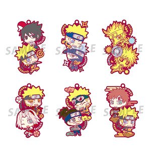 ラバーマスコット バディコレ NARUTO-ナルト- 疾風伝 もういっちょ！ラバーマスコットでツーマンセルだってばよ！ (6個セット) (キャラクターグッズ)