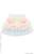 PNS Sugar Dream Osatou Ribbon Frill Skirt (Pastel Pink x Pastel Blue) (Fashion Doll) Item picture1