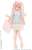 PNS Polka Dot Socks B Set (Pastel Pink x Cream, Pastel Lavender x White) (Fashion Doll) Other picture4
