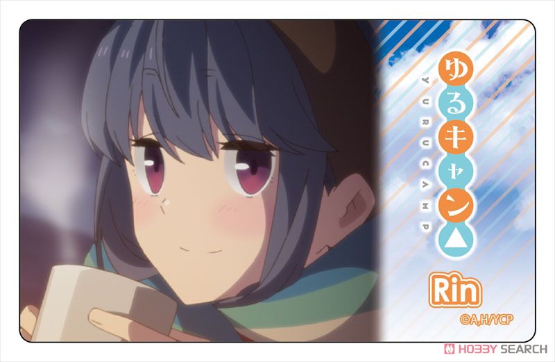 Yurucamp Plate Badge Rin Shima (Anime Toy) Item picture1