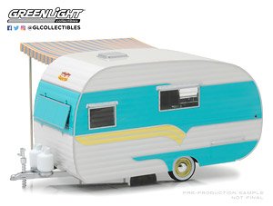 Hitch & Tow Trailers Series 5 - 1958 Catolac DeVille Travel Trailer (ミニカー)