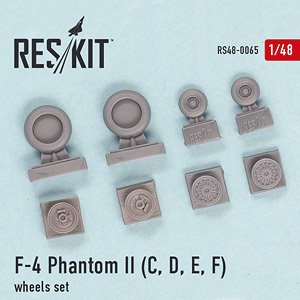 F-4 Phantom II C/D/E/F/G wheels set (Plastic model)