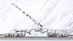 クルップ5 28cm 列車砲 `レオポルド` 冬季迷彩色 [Eisenbahngeschutz K5 `Leopold` Winter-Tarnung Ep. II] ★外国形モデル (鉄道模型)