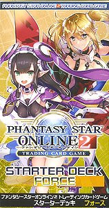 PHANTASY STAR ONLINE 2 TRADING CARD GAME スターター デッキ フォース (トレーディングカード)