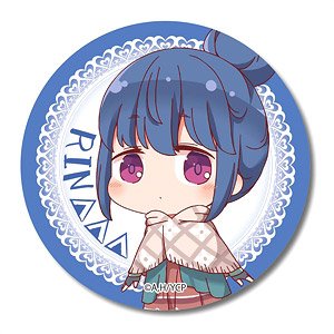 Tekutoko Can Badge Yurucamp/Rin Shima (Anime Toy)