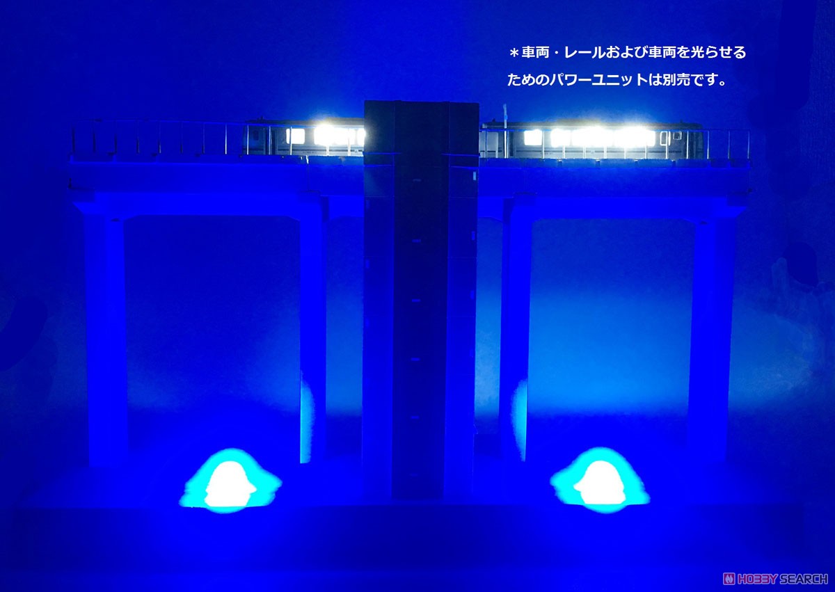 駅コレクション [STA-001L] 三江線 宇都井駅 ライトアップバージョン (鉄道模型) その他の画像1