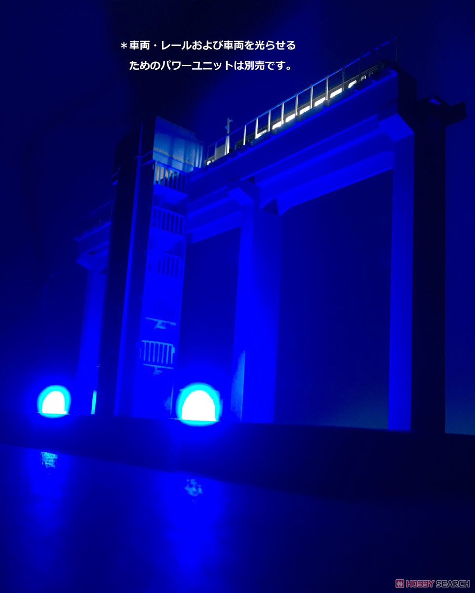 駅コレクション [STA-001L] 三江線 宇都井駅 ライトアップバージョン (鉄道模型) その他の画像2