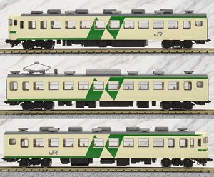 J.R. Series 169 (Matsumoto Rail Yard/Modified Seat Cars) Additional Set (Add-on 3-Car Set) (Model Train)