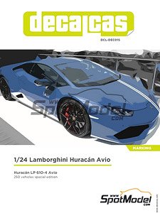 Decal for Lamborghini Huracan LP 610-4 Avio (Decal)