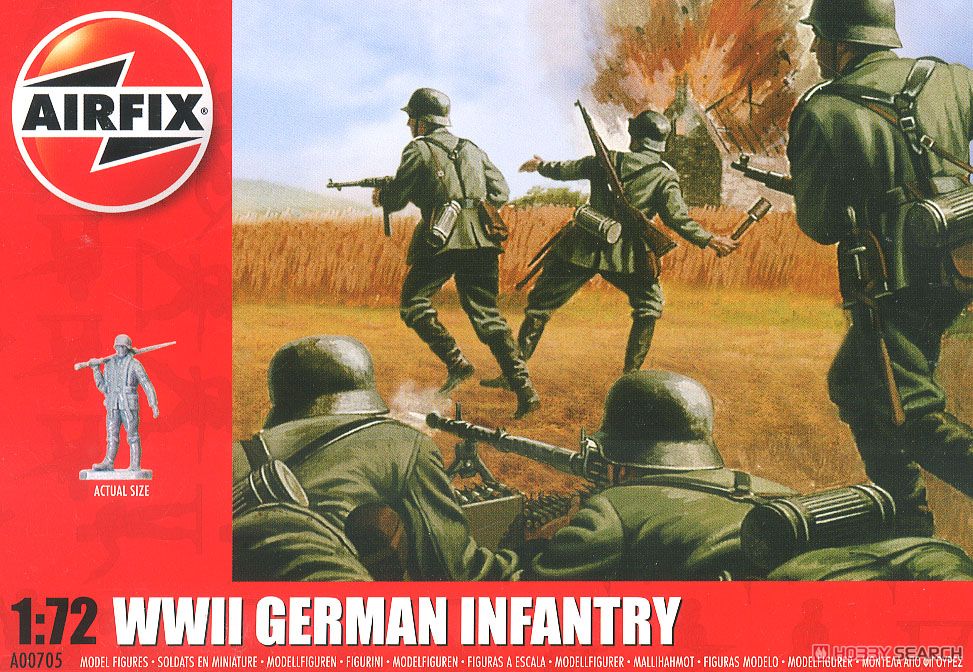 WW.II ドイツ兵 48体入 (プラモデル) パッケージ1