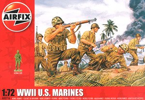 WWII US Marines (Plastic model)