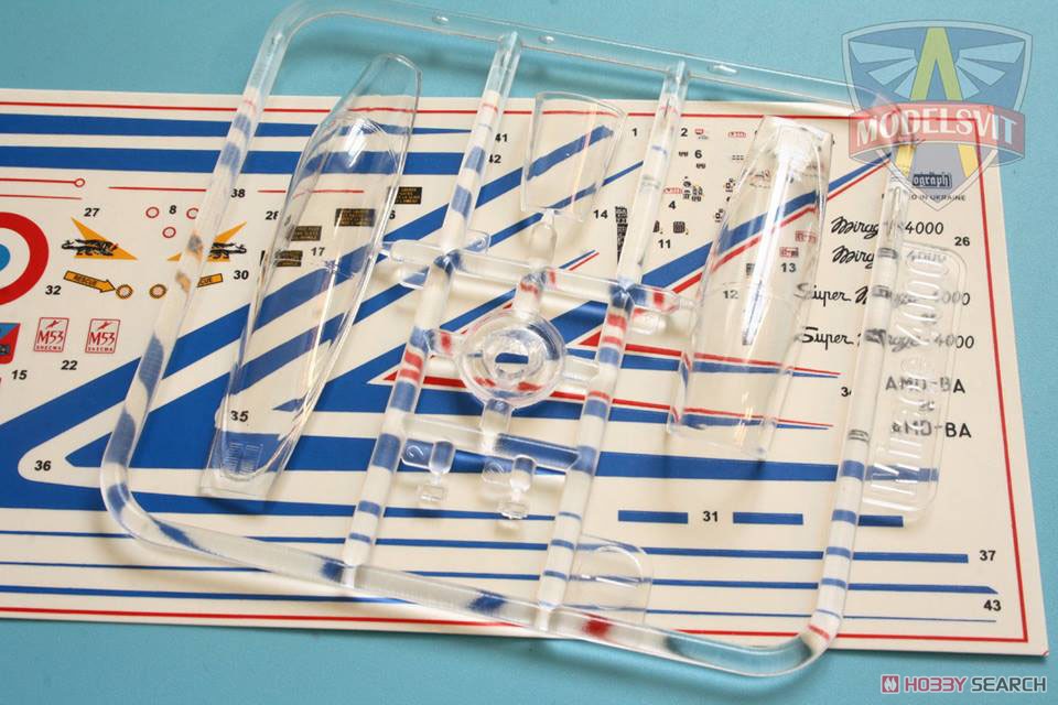 ミラージュ4000 試作戦闘機 (プラモデル) その他の画像8