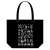 [Yurucamp] Tote Bag Gear Icon Pattern Design Black (Anime Toy) Item picture1