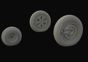 MiG-21MF ホイール (エデュアルド用) (プラモデル)