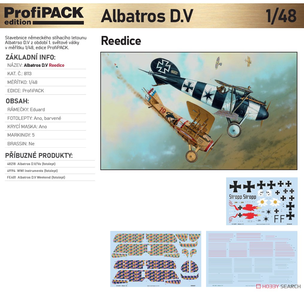 Albatros D.V ProfiPACK (Plastic model) Other picture2
