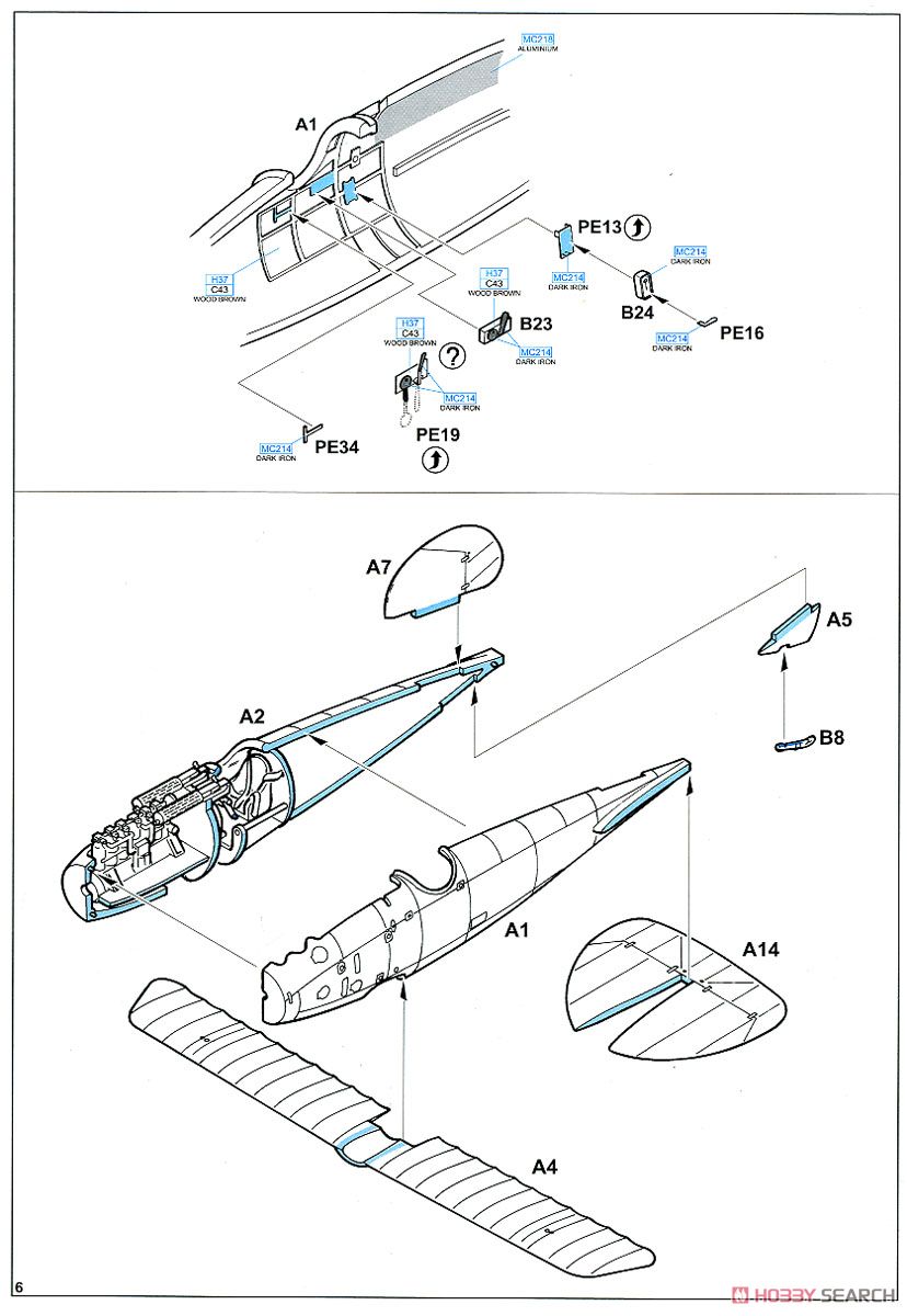 Albatros D.V ProfiPACK (Plastic model) Assembly guide4