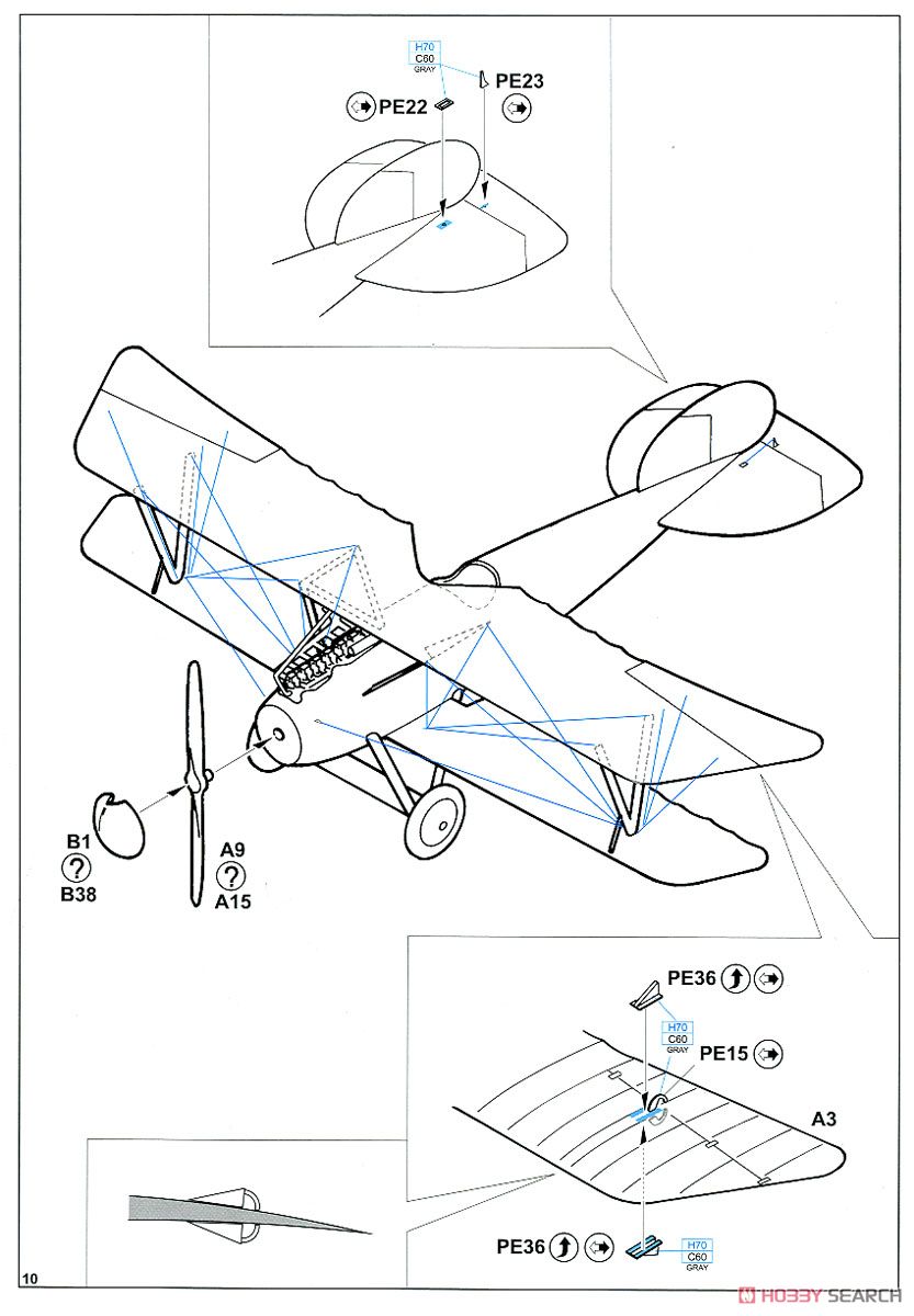 Albatros D.V ProfiPACK (Plastic model) Assembly guide8