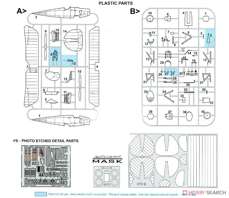 Albatros D.V ProfiPACK (Plastic model) Assembly guide9