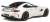 メルセデス AMG GT R (ホワイト) (ミニカー) 商品画像2