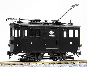 16番(HO) 【特別企画品】 京福電鉄 テキ6 電気機関車 (白帯なし) (塗装済み完成品) (鉄道模型)