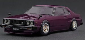 Nissan Skyline 2000GT-ES (C210) Purple (ミニカー)
