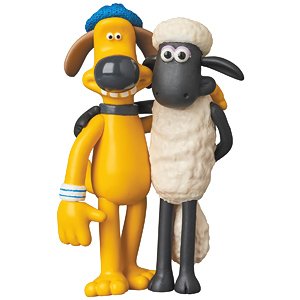 UDF No.429 「アードマン・アニメーションズ」 シリーズ2 SHAUN & BITZER(ショーンとビッツァー) (完成品)