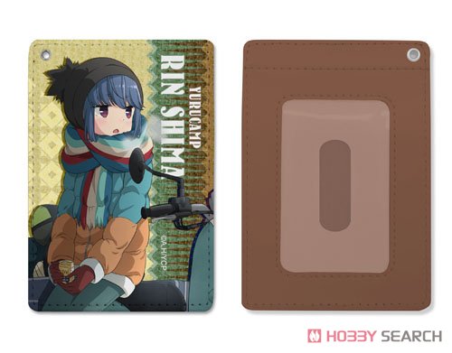 Yurucamp Rin Shima Full Color Pass Case (Anime Toy) Item picture1