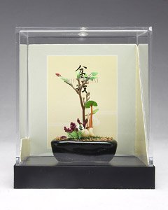 THE BONSAI 1/12 Wild Plants Bonsai w/Black Square Pod (Fashion Doll)