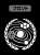 GODZILLA 怪獣惑星 地球連合軍アラトラム号 フーデッドウインドブレーカー BLACK×WHITE S (キャラクターグッズ) その他の画像1